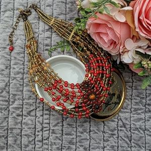 🍁🍂Chico's Beaded Necklace